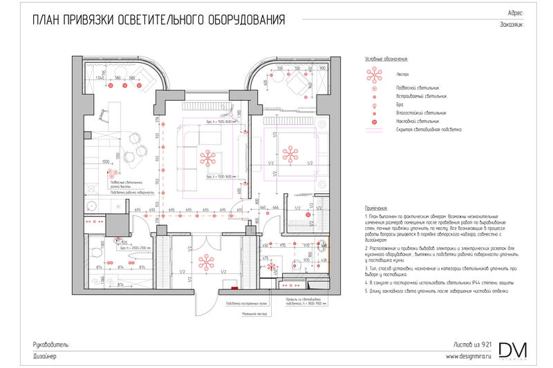 Рабочая документация ЖК ПАВШИНО-БЭСТ Дизайн квартиры 85 м2_9