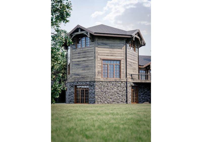 Архитектурный проект готового дизайна дома в стиле Альпийского шале_4