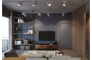  Дизайн проект Дизайн маленькой квартиры в стиле Loft- Проект_4