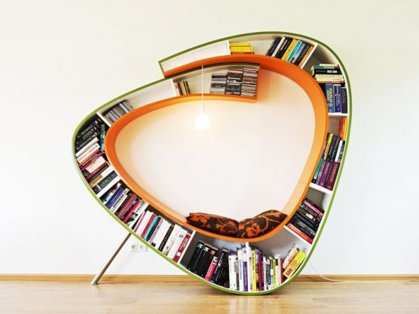 Эксклюзивный книжный стеллаж от голландских дизайнеров